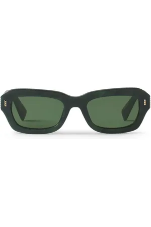 Lanvin Sonnenbrille mit geometrischem Gestell