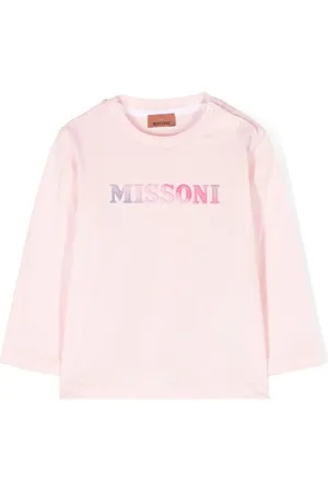 Missoni T-Shirt mit Logo-Applikation