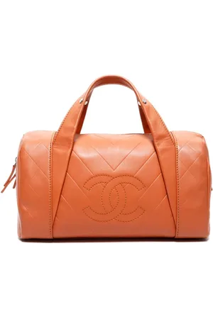 CHANEL 2005 Reisetasche mit Chevron-Steppung