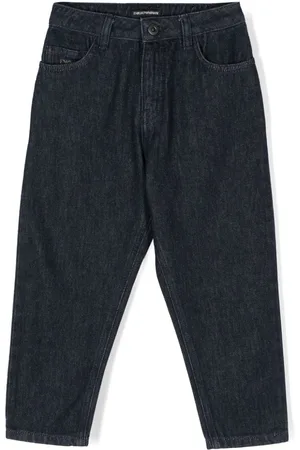 Emporio Armani Jeans mit Logo-Schild