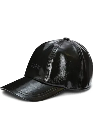 Msgm Baseballkappe aus Kunstleder mit Logo