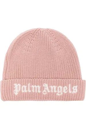 Palm Angels Beanie mit Logo-Stickerei