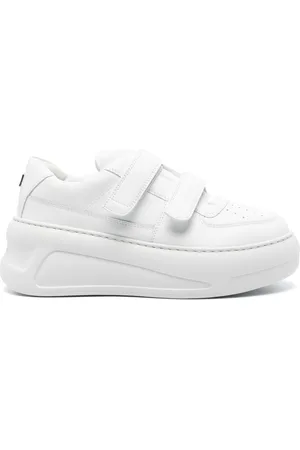 Acne Studios Plateau-Sneakers mit Klettverschluss