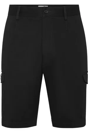 Philipp Plein Cargo-Shorts mit Logo-Schild
