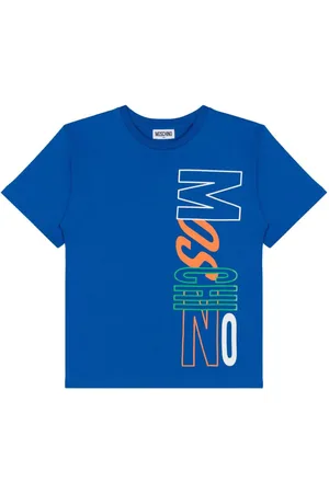 Moschino T-Shirt mit holografischem Print