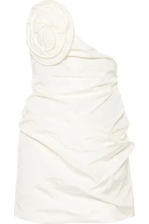 MAGDA BUTRYM Minikleid mit Blumenapplikation