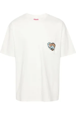Kenzo T-Shirt mit Jungle Heart-Print