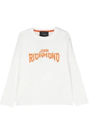 John Richmond T-Shirt mit Logo-Stickerei