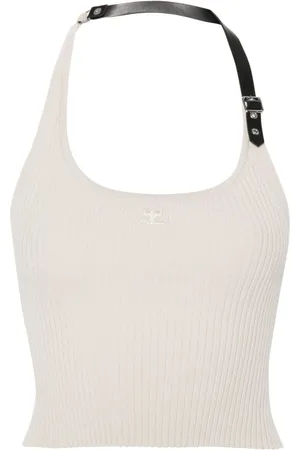Courrèges Gestricktes Holistic Tanktop