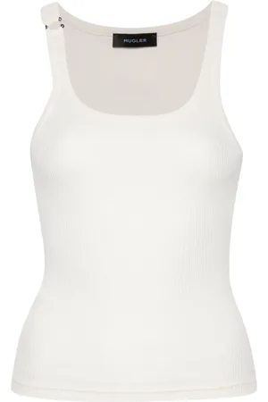 MUGLER Trägershirt mit Piercing