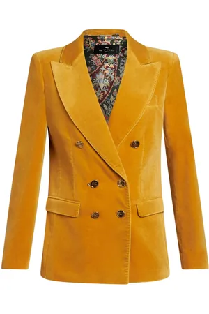 Etro Blazer mit gravierten Logo-Knöpfen