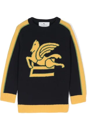 Etro Pullover mit Pegaso-Intarsie