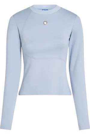 Karl Lagerfeld Langarmshirt mit Ösen