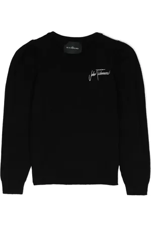 John Richmond Pullover mit Logo-Stickerei