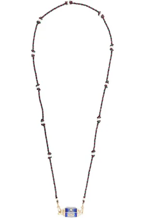 Marie Lichtenberg 18kt Amour Toujours Locket Gelbgoldhalskette mit Diamanten