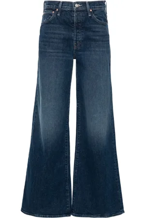 Mother The Ditcher Roller Sneak Jeans
