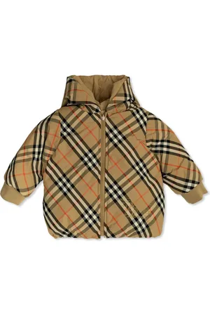 Burberry Gefütterte Jacke mit Karomuster