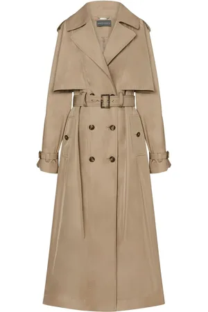 Alberta Ferretti Doppelreihiger Trenchcoat