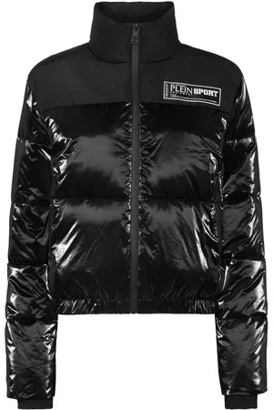 Philipp Plein Daunenjacke mit Logo-Print
