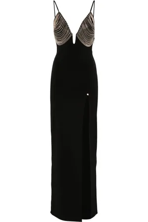 NISSA Maxikleid mit Fransen