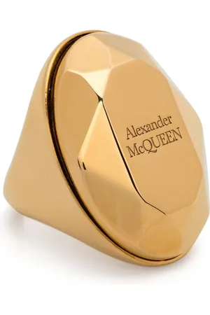 Alexander McQueen The Faceted Stone Ring