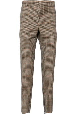 Lanvin Karierte Tapered-Hose