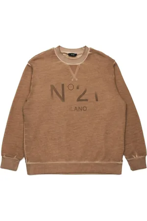 Nº21 Sweatshirt mit Logo-Print