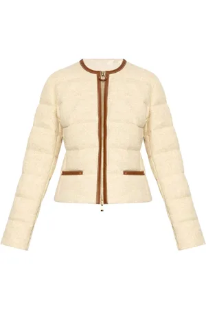 Moncler Gefütterte Jacke mit Kontrasteinsätzen
