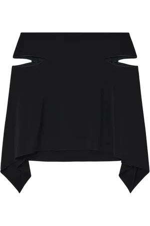 Courrèges Drapierter Minirock