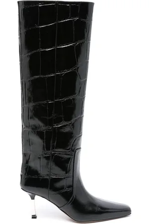 PARIS TEXAS Stiefel aus Leder 80mm