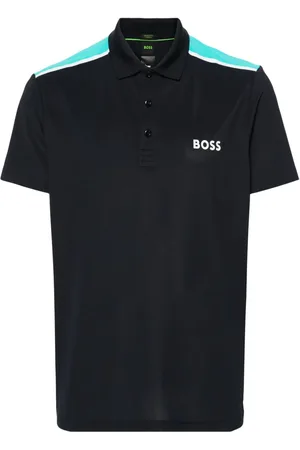 HUGO BOSS Poloshirt mit Logo-Print