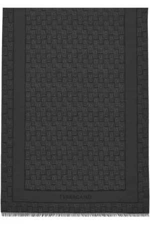 Salvatore Ferragamo Gancini Schal aus Monogramm-Jacquard
