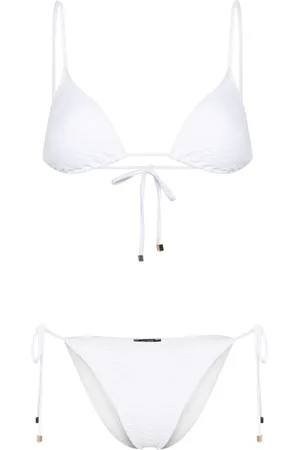 Noire Swimwear Nikki Bikini mit Schlangenleder-Optik