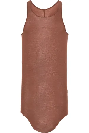 Rick Owens Geripptes Trägershirt