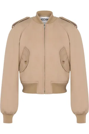 Moschino Cropped-Bomberjacke mit Raglanärmel