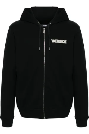 VERSACE Kapuzenjacke mit Kristallen