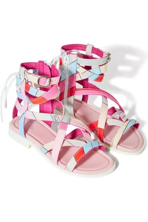 PUCCI Junior Sandalen mit Iride-Print