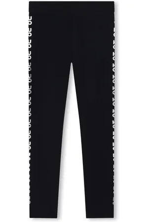 HUGO BOSS Leggings mit Logo-Streifen