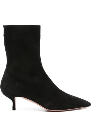 Aquazzura Stiefeletten aus Wildleder 55mm
