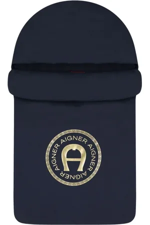 Aigner Schlafsack mit Logo-Print