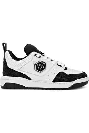 Philipp Plein Hexagon Crystal Sneakers