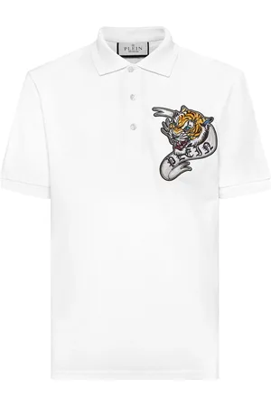 Philipp Plein Poloshirt mit Tattoo-Stickerei