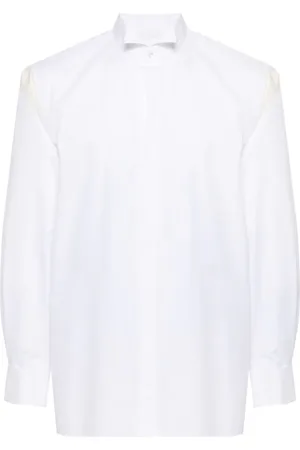 Maison Margiela Hemd mit ungesäumtem Effekt
