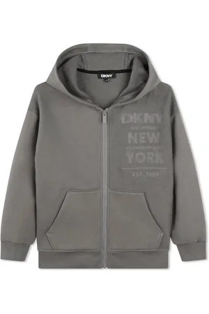 DKNY Hoodie mit Logo-Stickerei
