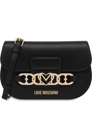 Moschino Umhängetasche mit Herzkette