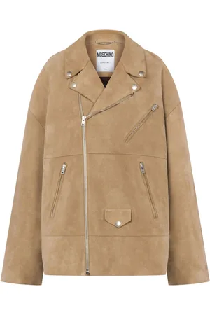 Moschino Bikerjacke aus Wildleder