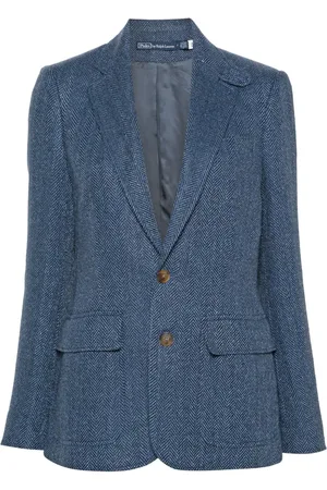 Ralph Lauren Sakko mit Fischgrätenmuster