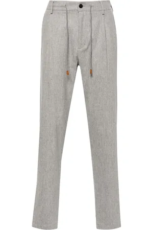 ELEVENTY Bundfaltenhose mit Kordelzug