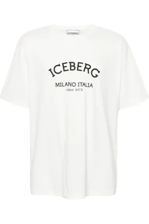 Iceberg T-Shirt mit Logo-Print