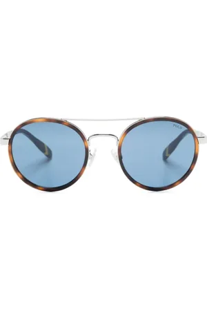 Ralph Lauren Sonnenbrille mit rundem Gestell